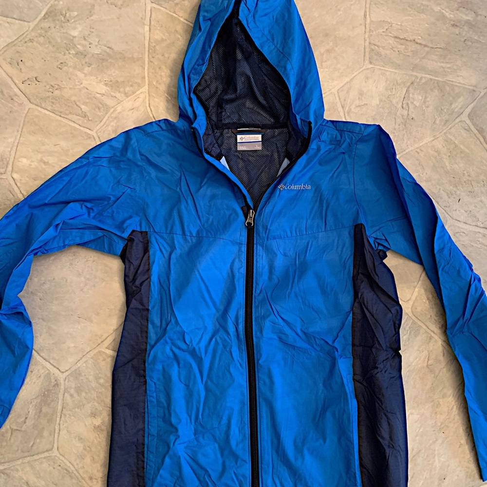 💙 Columbia Boy’s Wind/Rain Jacket